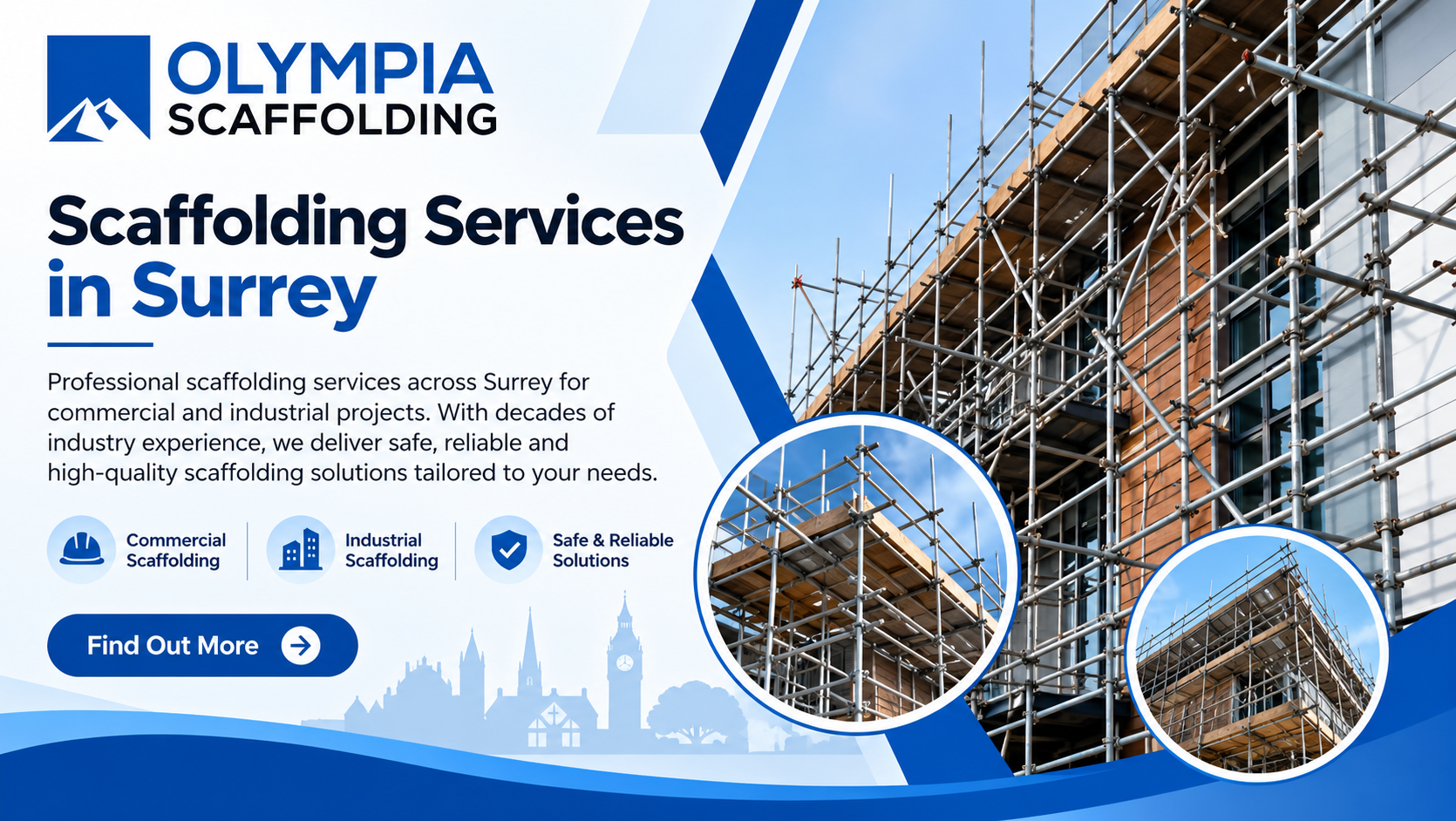 Scaffolding services in Surrey by Olympia Scaffolding